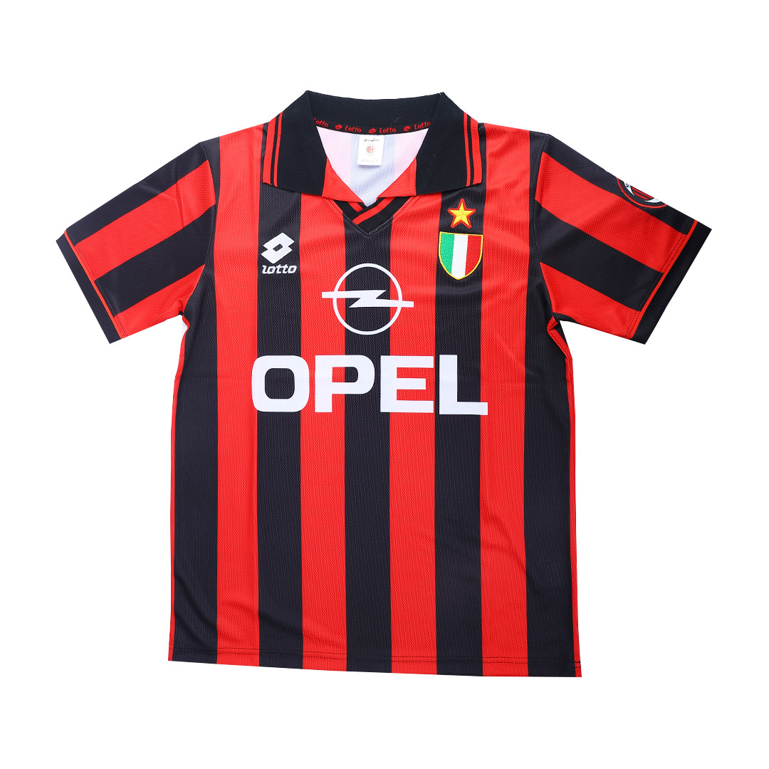 Ministerium præmedicinering Henholdsvis AC Milan Home Jersey Retro 1996/97 By Adidas | Elmont Youth Soccer