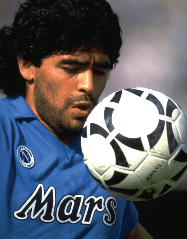 Diego Maradona,napoli 89/90 shirt