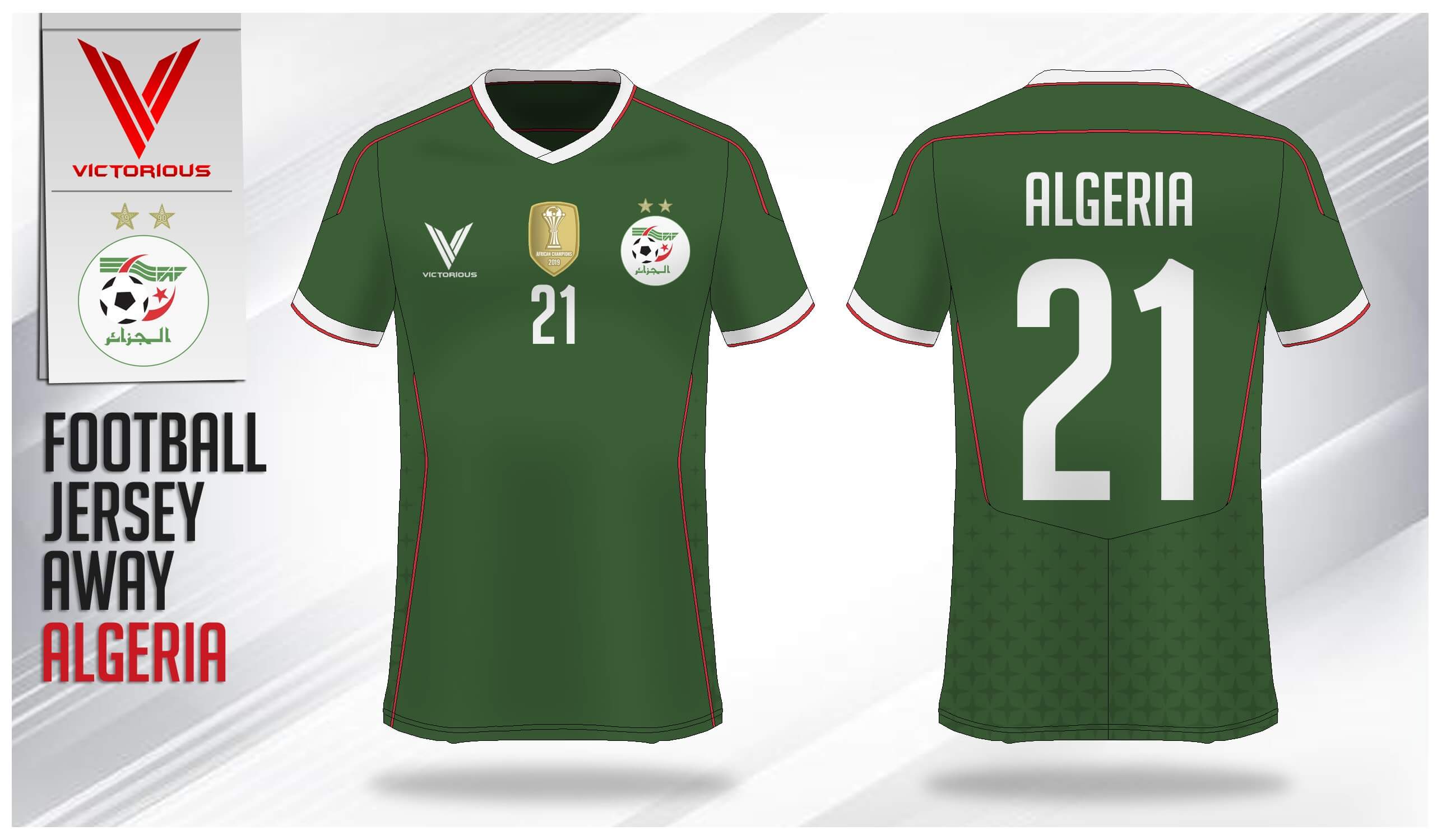 2020 Algeria home jersey