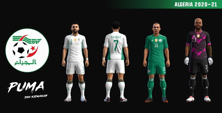 Algeria soccer kit
