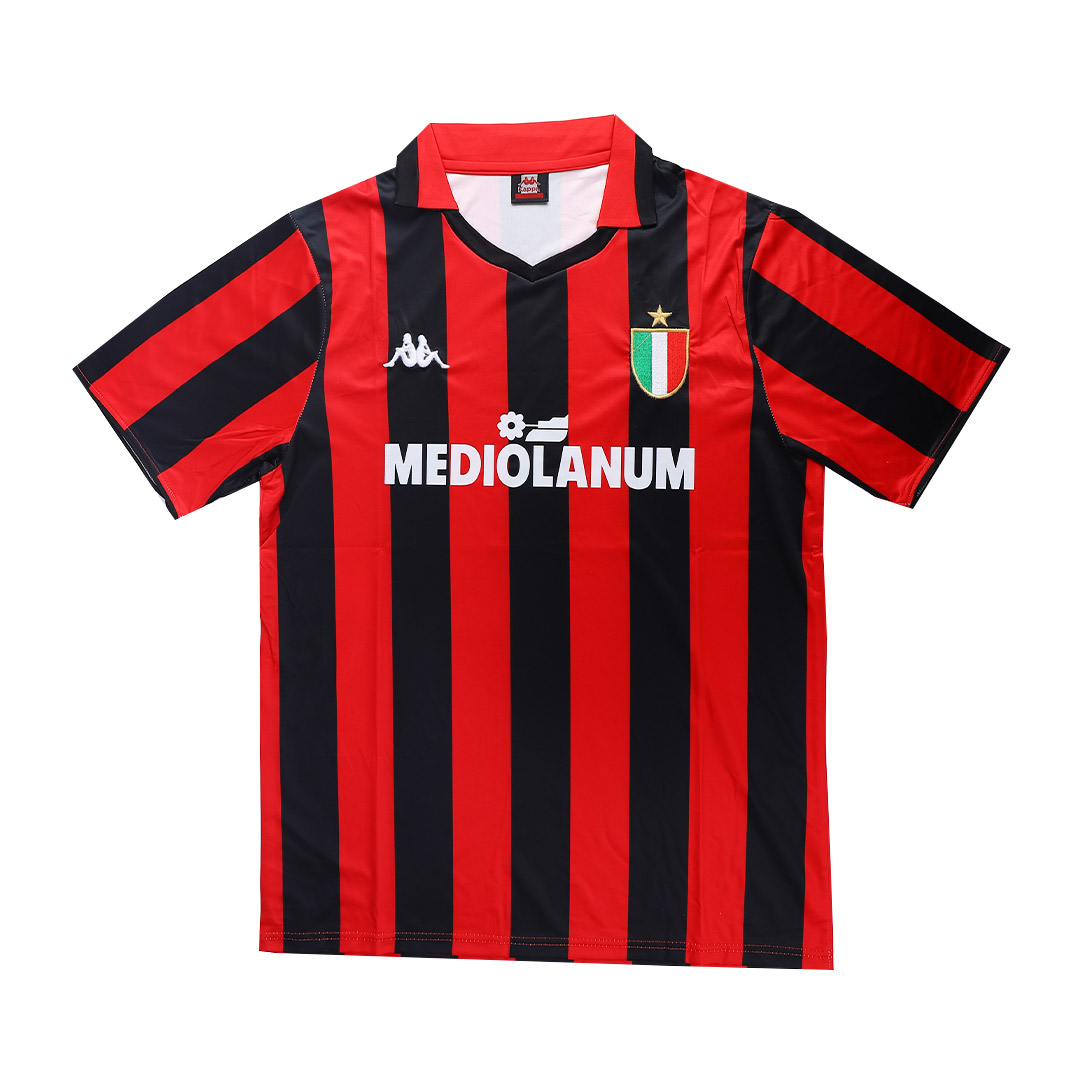 AC Milan 1988-1989 Home Jersey