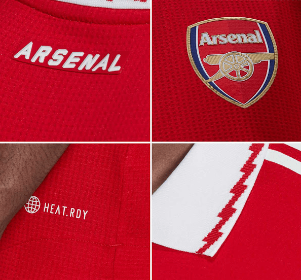 Arsenal home jersey 22/23