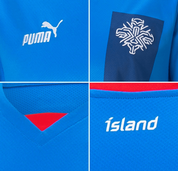 new Iceland home shirt