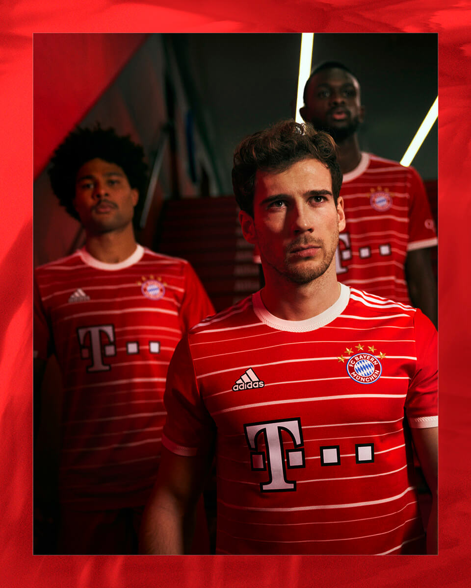 new Bayern Munich home jersey