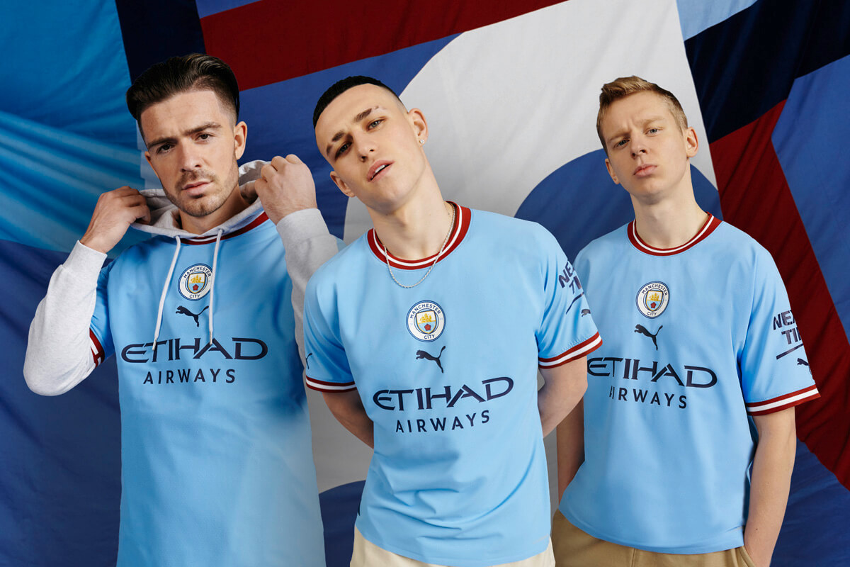Manchester City home jersey 22/23