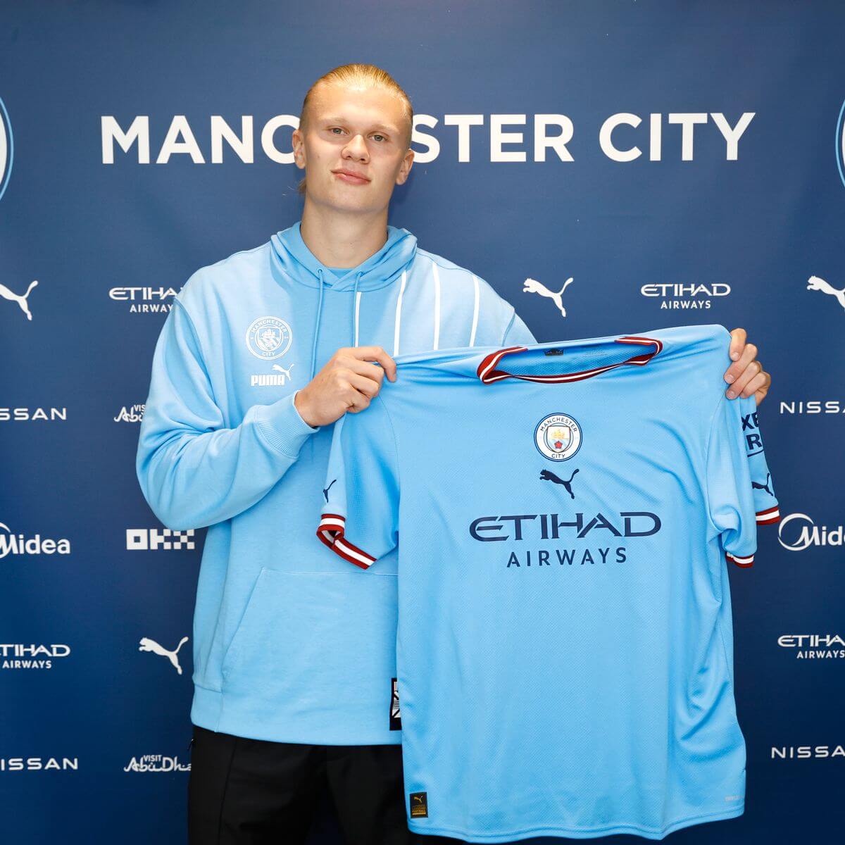 Manchester City Erling Haaland 2022-23 Home Jersey