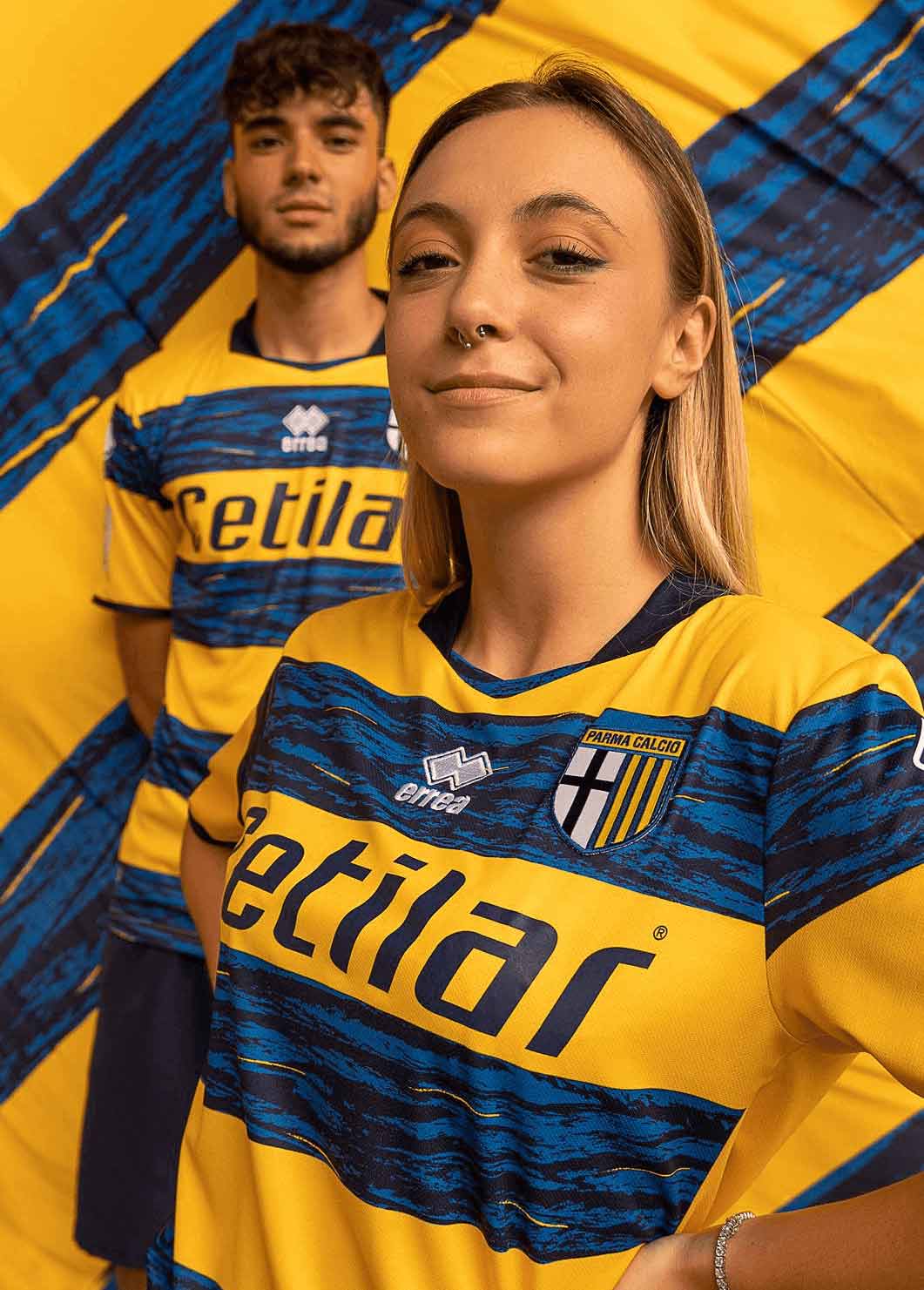 new Parma Calcio away jersey