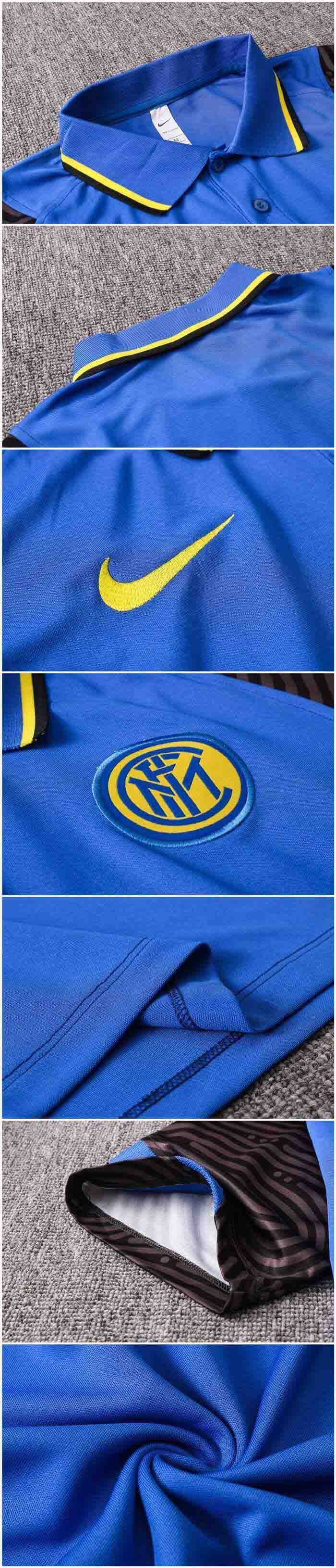 20/21 Inter Milan Blue Grand Slam Polo T-Shirt
