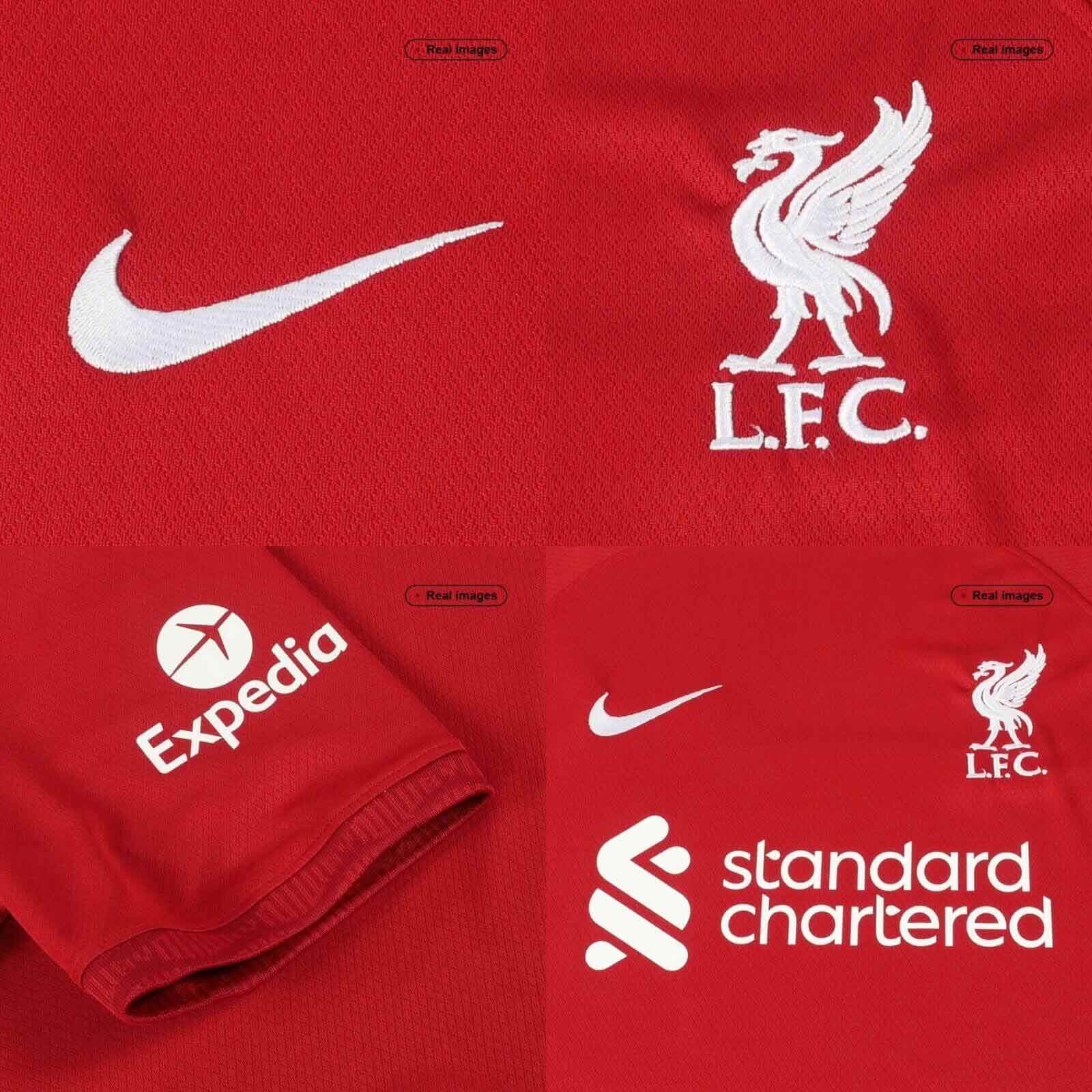 Liverpool jersey for 22/23 home