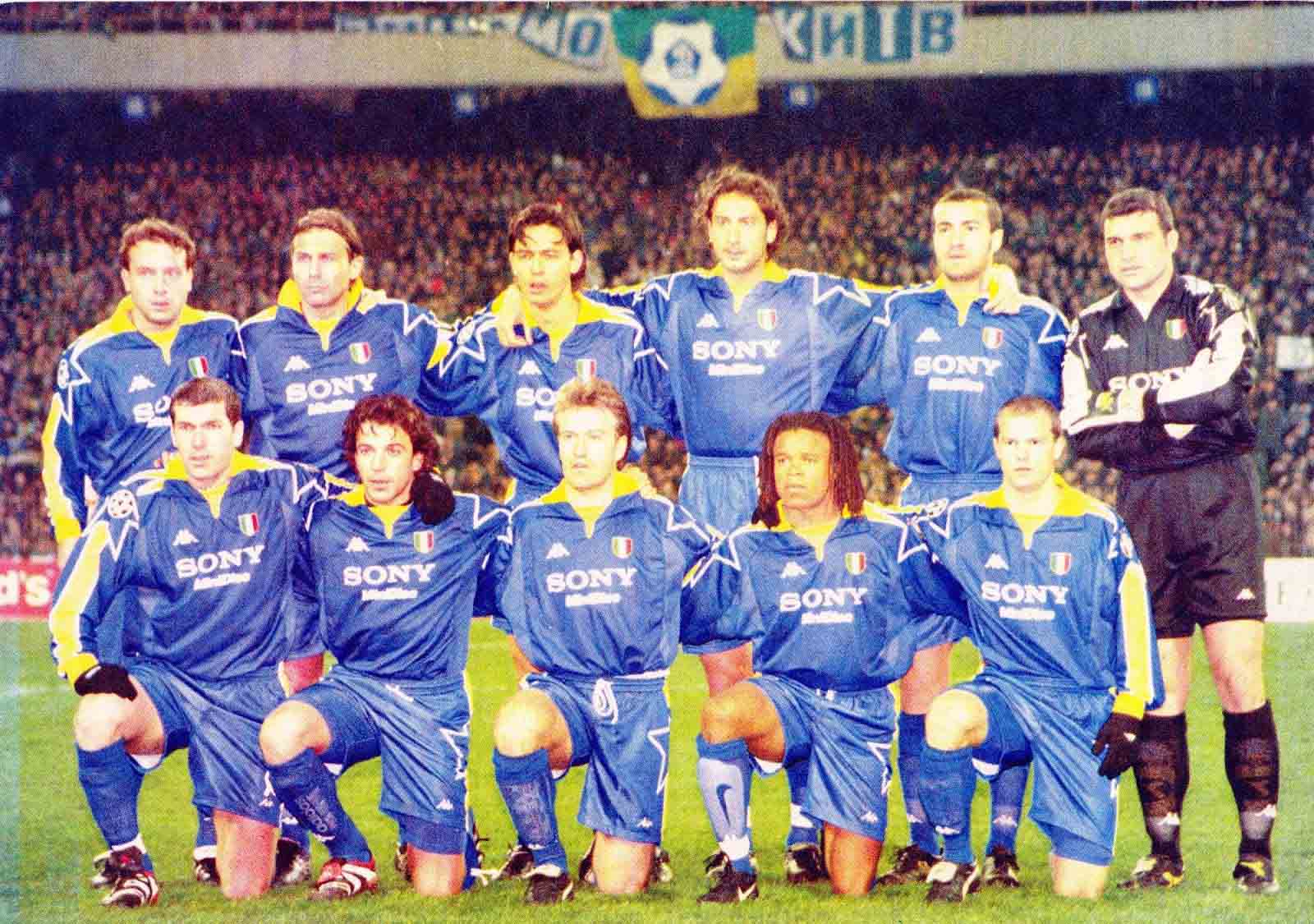 97-98 Juventus Third Away Blue Soccer Retro Jerseys
