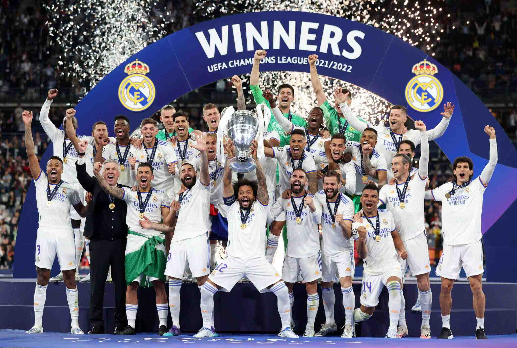 Real Madrid's 32nd and first in four years