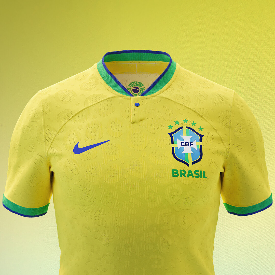 Brazil 2022 home shirt