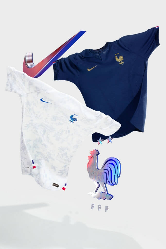 France Home football shirt 2020 - 2022.