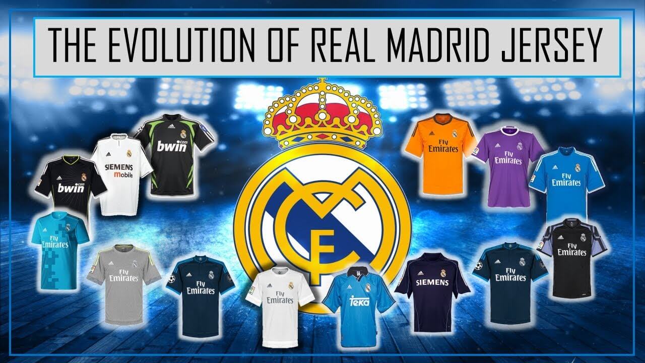 Real Madrid jerseys