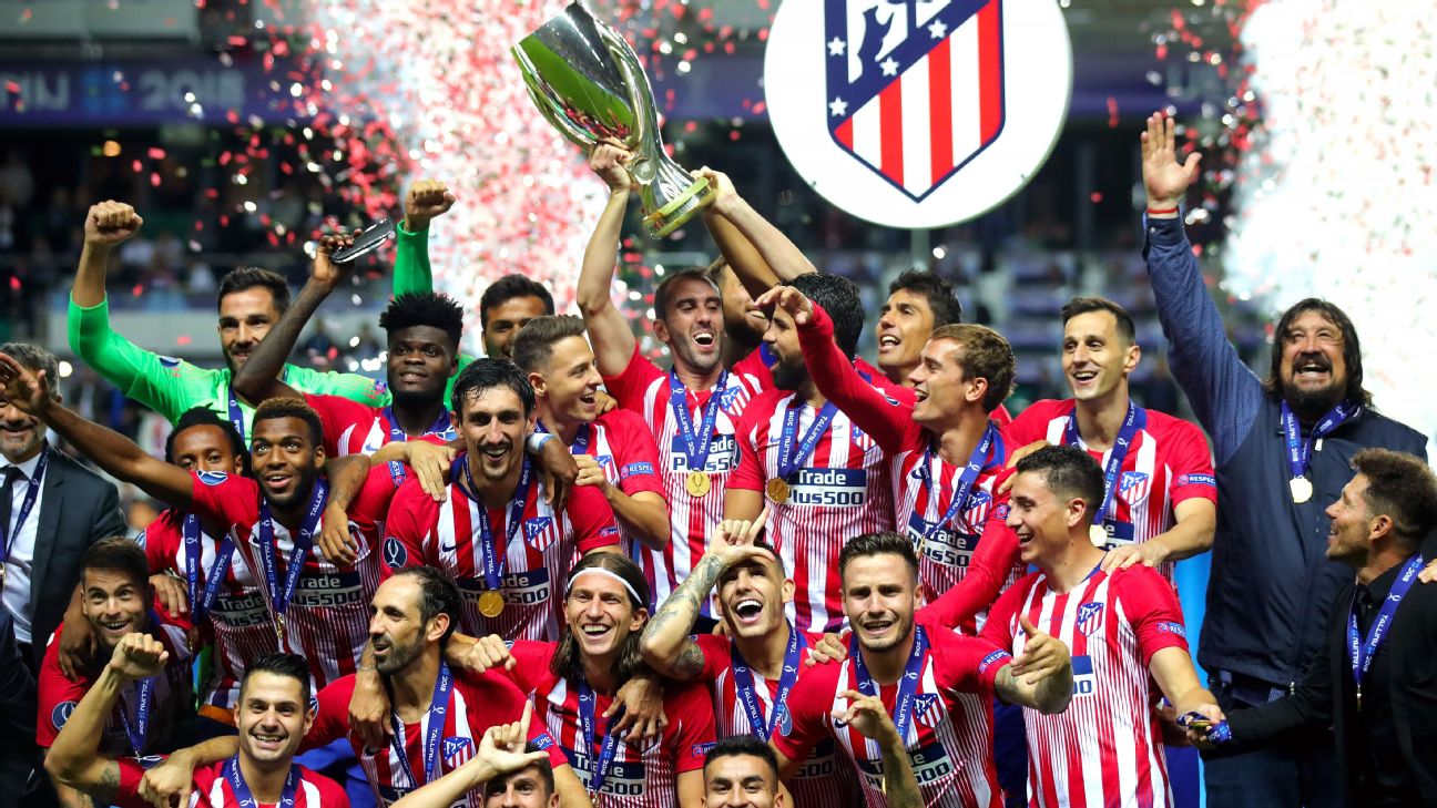 Atletico Madrid won the UEFA Super Cup for the first time since 2012