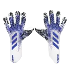 Goalkeeper Gloves 2012 White&Blue - elmontyouthsoccer