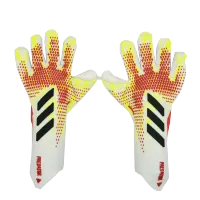 Goalkeeper Gloves 2012 White&Yellow - ijersey