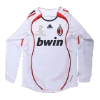 AC Milan Away Jersey Retro 2006/07 By - Long Sleeve - elmontyouthsoccer