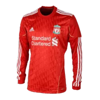 Liverpool Home Jersey Retro 2011/12 By - Long Sleeve - elmontyouthsoccer
