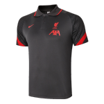 Liverpool Polo Shirt 2020/21 - Dark Gray