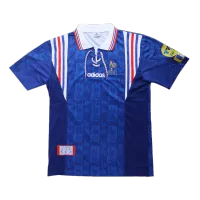France Home Jersey Retro 1996 By - elmontyouthsoccer