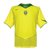 Brazil Home Jersey Retro 2004 By - elmontyouthsoccer