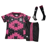 Mexico Home Jersey Kit 2020/21 By Adidas (Shirt+Shorts+Socks) - Youth