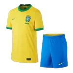 Brazil Home Jersey Kit 2021 By - elmontyouthsoccer