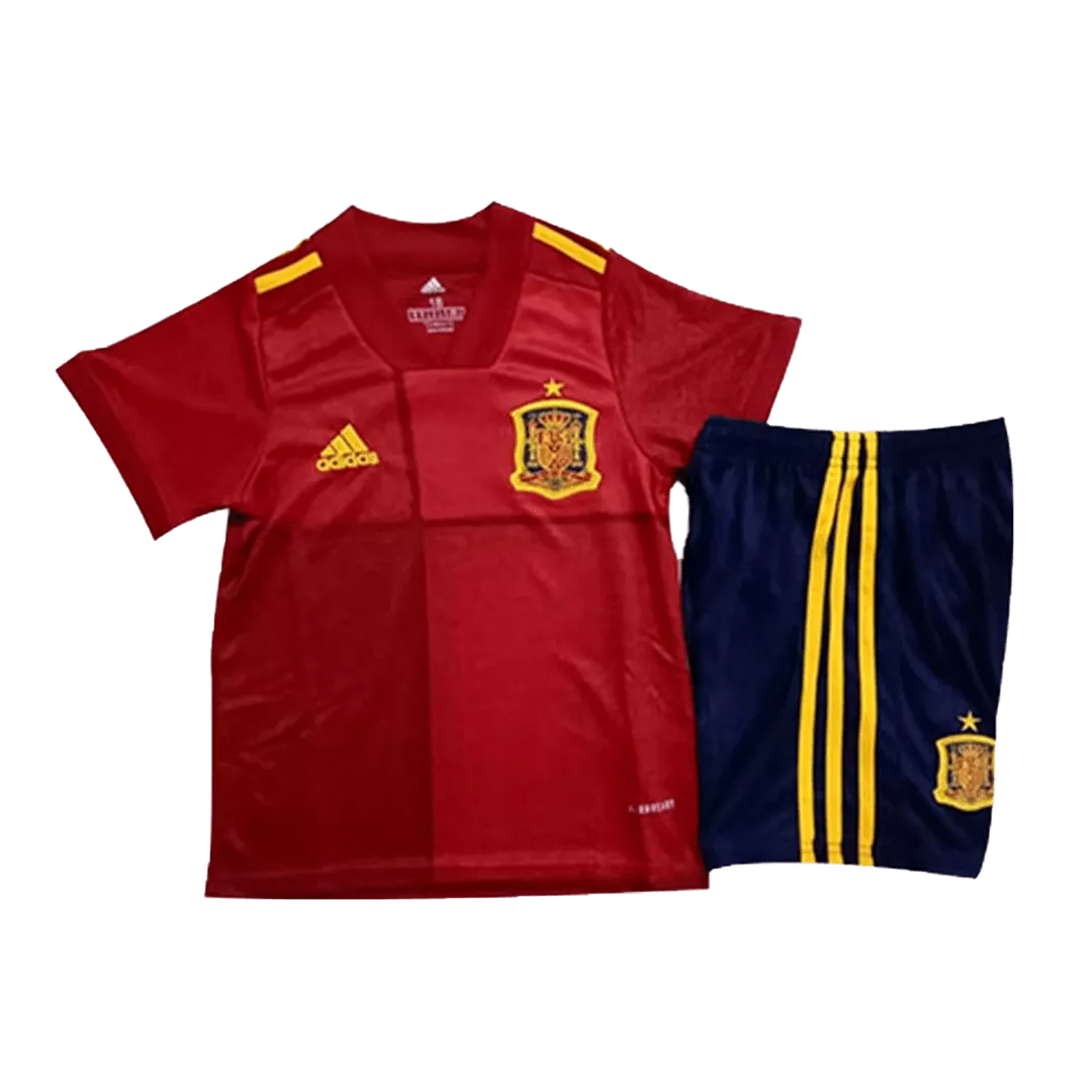 Spain Home Jersey Kit 2020 By - Youth