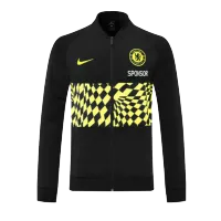 Chelsea Traning Jacket 2021/22 By - Black&Yellowe - elmontyouthsoccer