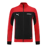AC Milan Traning Jacket 2021/22 By - Black-Red - elmontyouthsoccer