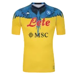 SSC Napoli Maglia Gara Burlon GK Limited Edition Jersey 2021 By - elmontyouthsoccer