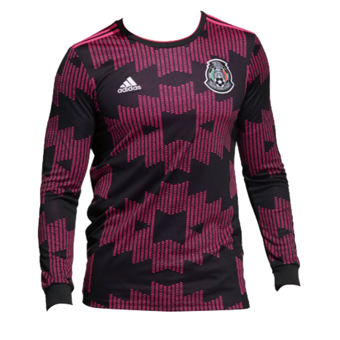 Mexico 22 Long Sleeve Home Jersey