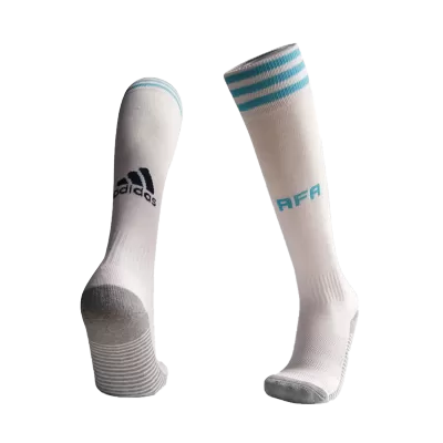 Argentina Home Soccer Socks By - - ijersey