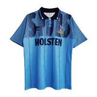 Tottenham Hotspur Away Jersey Retro 1992/94 By - Blue - elmontyouthsoccer