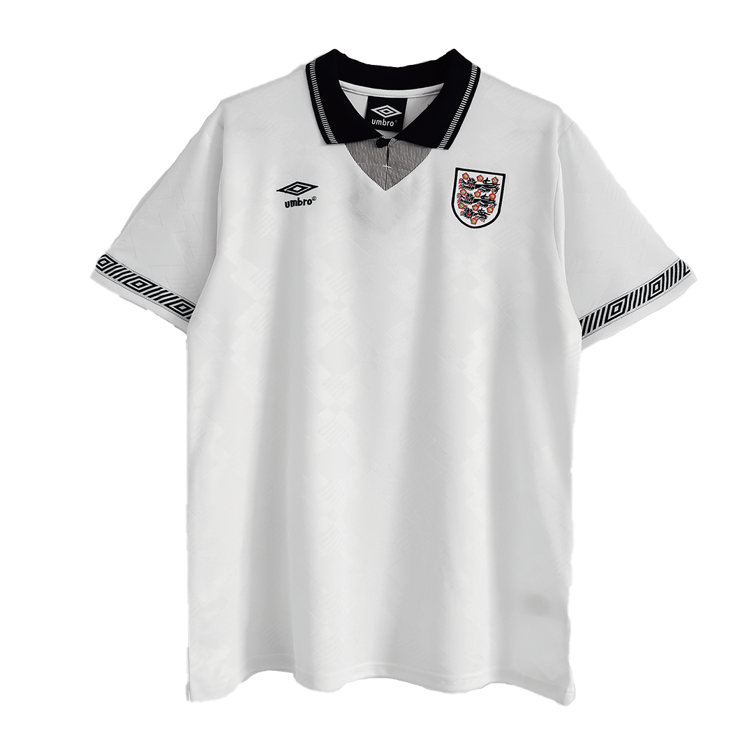 England Home Jersey Retro 1990 By Umbro