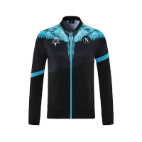 Napoli Training Jacket 2021/22-Black&Blue - elmontyouthsoccer