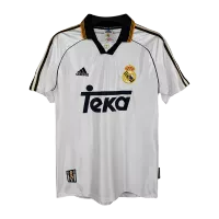Real Madrid Jersey 1998/00 Home Retro - elmontyouthsoccer