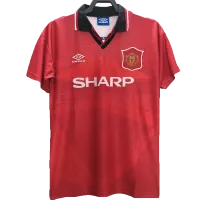 Retro 94/96 Manchester United Home Soccer Jersey - ijersey