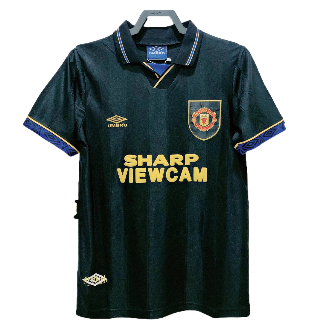 Retro 1993/94 Manchester United Away Soccer Jersey - ijersey