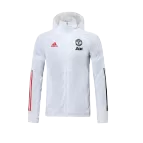 Manchester United Windbreaker 2020/21 By - White - elmontyouthsoccer