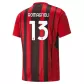 ROMAGNOLI #13 AC Milan Home Jersey 2021/22 By - elmontyouthsoccer