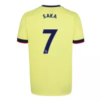 SAKA #7 Arsenal Away Jersey 2021/22 By - elmontyouthsoccer
