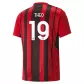 THEO #19 AC Milan Home Jersey 2021/22 By - elmontyouthsoccer