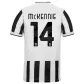 McKENNIE #14 Juventus Home Jersey 2021/22 By - elmontyouthsoccer