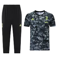 Real Madrid Training Kit (Jersey+3/4 Pants) 2021/22 - Black - elmontyouthsoccer