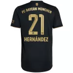 HERNÁNDEZ #21 Bayern Munich Away Jersey 2021/22 By Adidas