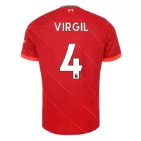 VIRGIL #4 Liverpool Home Jersey 2021/22 By - elmontyouthsoccer