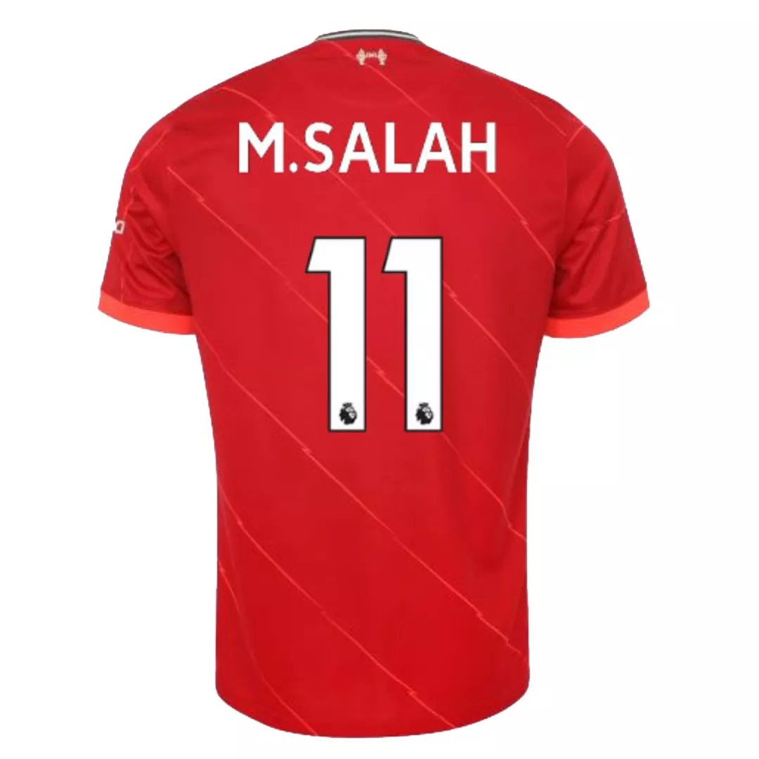 M.SALAH #11 Liverpool Jersey 2021/22 Home