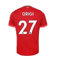 ORIGI #27 Liverpool Home Jersey 2021/22 By - elmontyouthsoccer